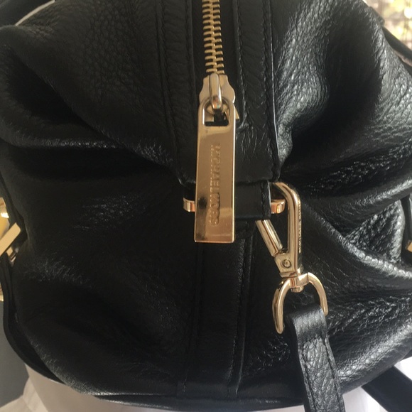 Michael Kors Bedford Med Satchel Leather Black - Picture 7 of 8